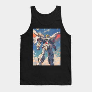 Winged Warriors: Gundam Wing, Mecha Epic, and Anime-Manga Legacy Unleashed Tank Top